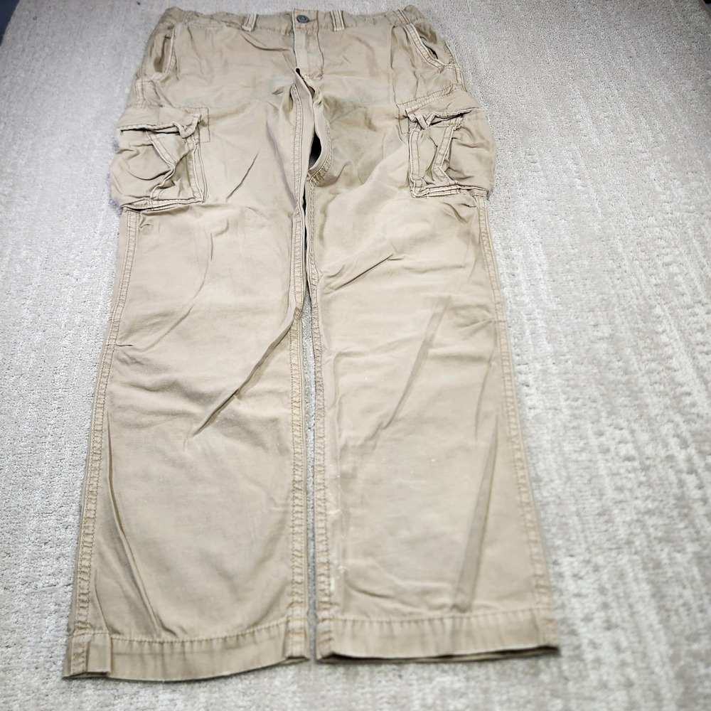 Vintage American Eagle Cargo Pants Men 36x32‎ *READ Orginal Relaxed Straight